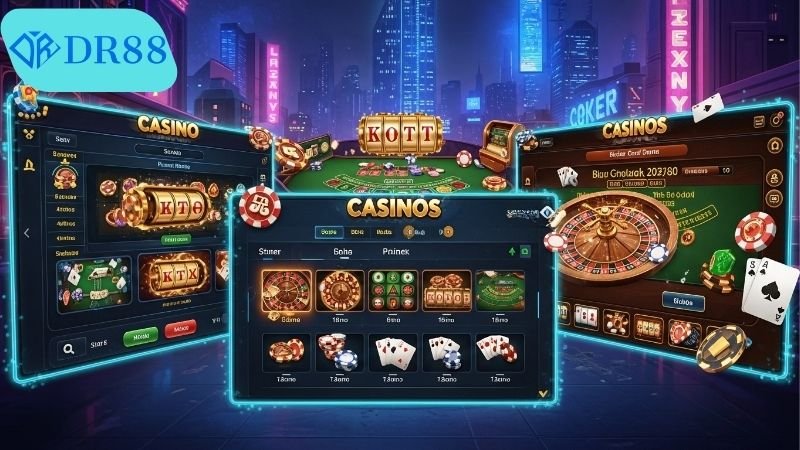 Cược casino trực tuyến DR88 - Trải nghiệm chơi game hàng đầu 2 Cược casino trực tuyến DR88 với đa dạng sản phẩm hấp dẫn
